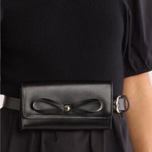Kate Spade Black Adjustable Belt Bag
